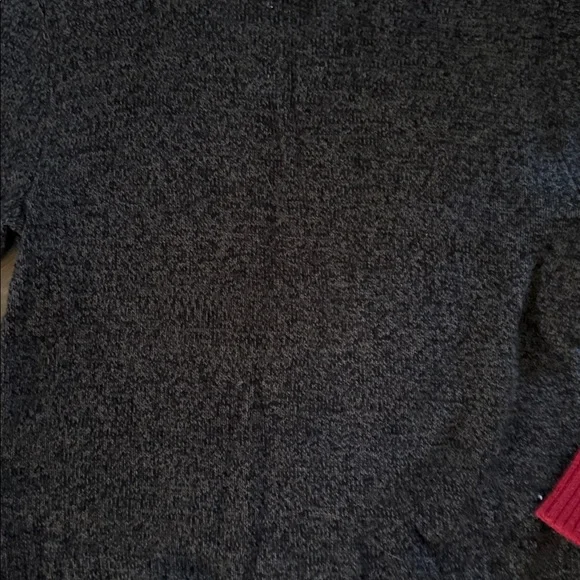 Ugly Christmas Sweater Gray with Red and Green - Picture 7 of 7